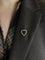 Broche Broche ancienne coeur perles fines or jaune 58 Facettes 1102.5