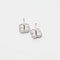 Boucles d'oreilles Van Cleef & Arpels - Rares Boucles d'Oreilles Sweet Alhambra turquoise en or blanc 58 Facettes