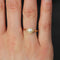 Bague 54 Solitaire perle de culture or jaune 58 Facettes 23-337