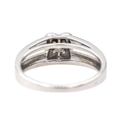 Bague 47 Mauboussin Bague Chance of love Or blanc Diamant 58 Facettes 3395042CN