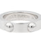 Bague 50 Louis Vuitton Bague Clous Or blanc 58 Facettes 3126993CN