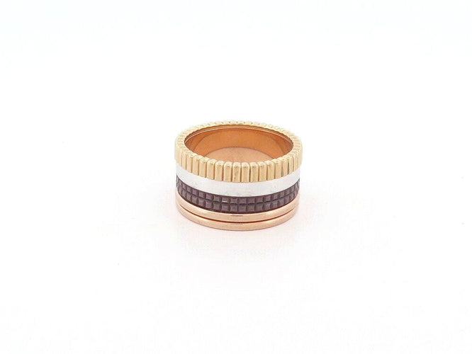 Bague 55 bague BOUCHERON quatre classique large or 58 Facettes 261796