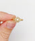 Bague 48.5 Bague marguerite antique or rose 18k perle et diamants taille roses (circa 1900) 58 Facettes A06176