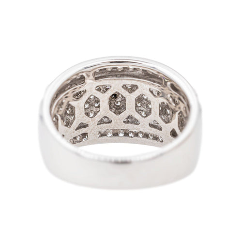 Bague 53 Bague Or blanc Diamant 58 Facettes 2926551CN