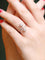 Bague 56 Bague toi et moi or blanc diamants taille ancienne 58 Facettes J190