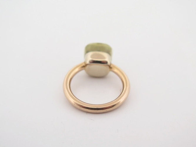 Bague 51 bague POMELLATO nudo classic en or jaune quartz citron 58 Facettes 259597