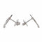 Boucles d'oreilles Roberto Coin Boucles d'oreilles Coeur Or blanc Diamant 58 Facettes 578479CD