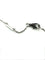 Collier VAN CLEEF & ARPELS. Collection "Mini Frivole", collier or blanc 18K et diamants (full set) 58 Facettes