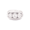 Bague 53 Bague platine, diamants. 58 Facettes 34295