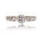 Bague 55 Bague solitaire ancien 58 Facettes 24-168