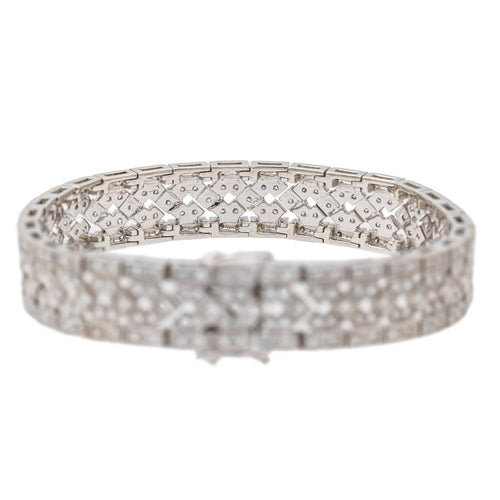 Bracelet Bracelet Or blanc Diamant 58 Facettes 3548168CN