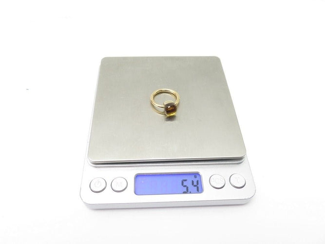 Bague 53 bague POMELLATO nudo petit citrine et or rose 58 Facettes 259268
