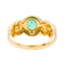 Bague 49 Bague Or jaune Emeraude 58 Facettes 3288715CN