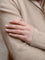 Bague 57 BOUCHERON Alliance Grosgrain or jaune godronné 58 Facettes J319