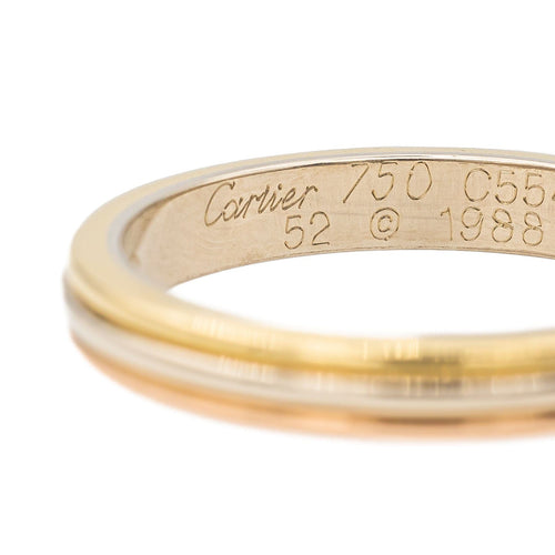 Bague 52 Cartier Bague Alliance Vendôme Louis Cartier Or rose 58 Facettes 3180652RV
