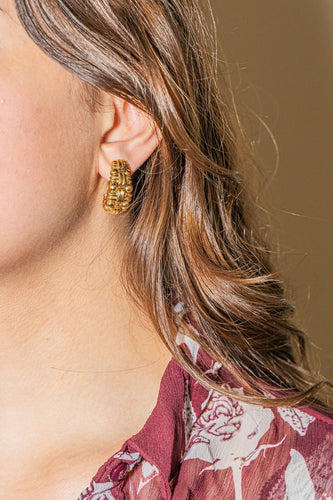 Boucles d'oreilles Boucheron Boucles d'oreilles Boules croisées Or jaune 58 Facettes 3704294CN