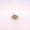 Bague 53 Bague Fleur de Diamants or jaune 58 Facettes