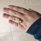 Bague 56 Bague perle blanche décor de palmettes 58 Facettes