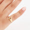 Bague 51 BAGUE OR JAUNE COLLECTION Catherine Deneuve 58 Facettes RÉF 11072/16