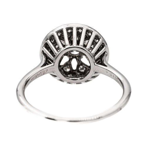 Bague 57 Cartier Bague Art déco Platine Diamant 58 Facettes 2826017CN