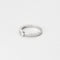 Bague 52,5 Solitaire or blanc et diamants 58 Facettes ROD3416