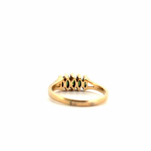 Bague 58 Bague Or Jaune 18k et Émeraude 58 Facettes 31-GS32202-01