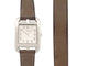 Montre montre HERMES cape cod pm 31 mm en acier double tour quartz 58 Facettes 264767