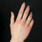 Bague 53 Demi alliance diamants or jaune 58 Facettes 25-010