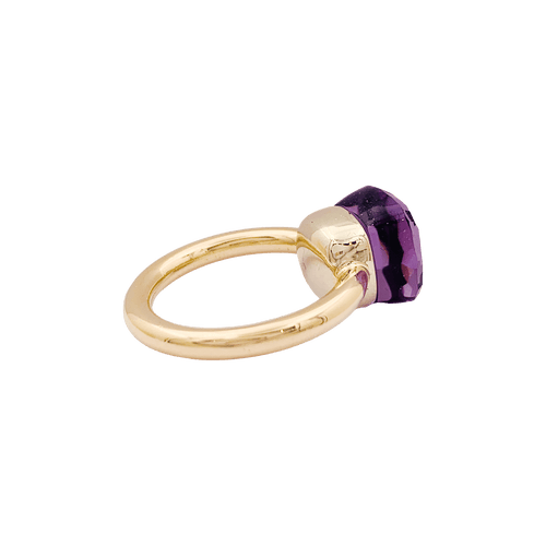 Bague 50 Bague Pomellato, collection "Nudo Classic", or rose et améthyste. 58 Facettes 34367