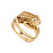 Bague 52 Bague Grenouille Vintage Or Jaune Pieds Palmés 58 Facettes G12691