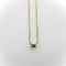 Collier Collier en or 14 carats avec diamant taille émeraude 58 Facettes A2004E