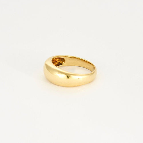Bague 52,5 Bague jonc or jaune 58 Facettes CHA01786