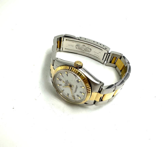 Montre ROLEX - Datejust taille moyenne 58 Facettes