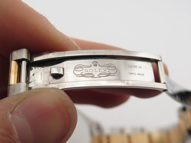 Montre montre ROLEX datejust champagne 178273 31 mm or & acier automatique 58 Facettes 249203