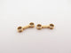 Boutons de manchette boutons de manchettes BOUCHERON en or 19 batonnets faisceaux 58 Facettes 260635