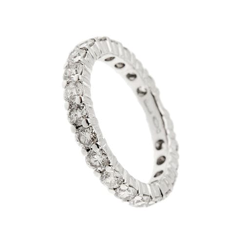 Bague 54 Alliance américaine diamants 2,10 ct 58 Facettes 37140