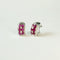 Boucles d'oreilles Boucles d'oreilles n°100｜Rubis et diamants 58 Facettes