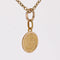 Pendentif Petite médaille Saint François d'Assise 58 Facettes CVP176