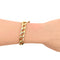 Bracelet Bracelet or jaune Maille forçat 58 Facettes