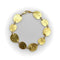 24K Gold Gurhan Lush Collection Hand-Hammered Disc Bracelet 58 Facettes A2006P