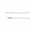 Collier Collier Maille forçat Or blanc 58 Facettes 3552525CN
