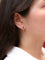 Boucles d'oreilles Boucles d'oreilles vintage diamants rubis 0,8 ct 58 Facettes J450