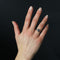 Bague 51 Bague vintage saphir diamants flocon 58 Facettes 24-302