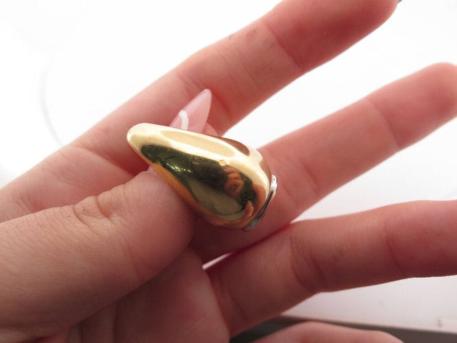 Bague 51 vintage bague POIRAY sertie d'un saphir asscher or jaune 58 Facettes 261195