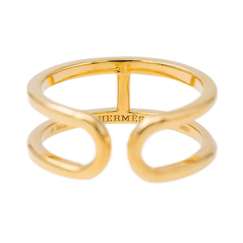 Bague 58 Hermès Bague Ever Chaîne d'Ancre Or jaune 58 Facettes 3565805CN