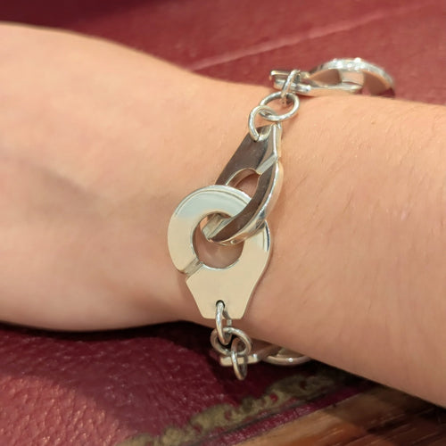 Bracelet Bracelet Dinh Van "Menottes R20´´ en argent 58 Facettes 32408