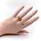 Bague 54.5 Bague Oral Feu mexicaine en or jaune sculptée à la main par Tony Malmed 58 Facettes
