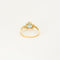 Bague 49 Bague solitaire or jaune et aigue marine 58 Facettes VAN01622