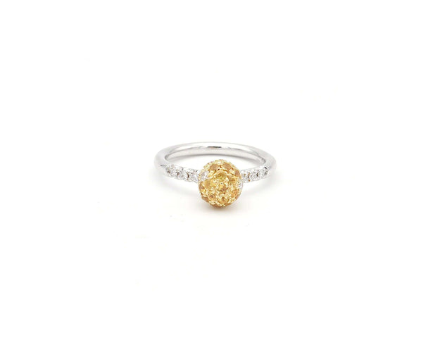 Bague Bague Favero en or blanc avec saphirs et diamants 58 Facettes