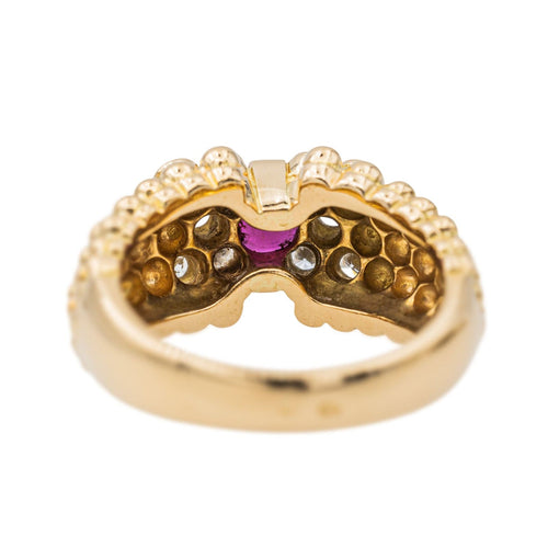 Bague 52 Bague Or jaune Rubis 58 Facettes 3726305CN